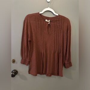 Knox Rose Lightweight Long Sleeve Tunic - Size XS